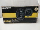 Kicker CS5 5-1/4IN, 225W Peak, Coaxial Speakers Set Of Two Unused New F4 21. Fixed Price $45.00.