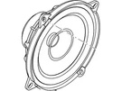 Genuine Ford Front Dr Speaker 9T1Z-18808-B. Fixed Price $50.39.