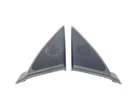 W203 Mercedes 2007 C230 Right & Left Side Door Tweeter Speaker Cover Set Black. Fixed Price $60.00.