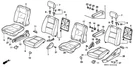 Genuine Honda Cover Front Seat-back Trim *R104L* (vintage Red) 81521-SM5-A12Z. Fixed Price $54.68.