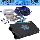 Pkg Soundstream BXT4.2000 4-CHANNEL 2000W Amplifier + Gauge Wire Kit New. Fixed Price $124.99.