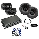 Fits 14-18 Chevrolet Silverado 1500 Ext Speaker Bundle R69 R65 & CXA360.4 Amp. Fixed Price $264.95.