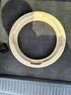 10" Jl Audio Tabbed Fiberglass Speaker 10TW3 Subwoofer Ring Shallow. Fixed Price $22.99.