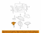 86160-33740 Toyota Speaker Assy, Front NO.2 8616033740, New Genuine Oem Part. Fixed Price $135.72.
