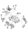 Genuine Mopar Rear Door Module Right 68504260AA. Fixed Price $58.66.
