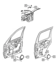 Genuine Mopar Tweeter Speaker Instrument Panel 56038541AC. Fixed Price $32.32.