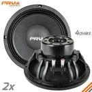 2X Prv 10W1000-NDY-4 10" Pro Audio Neodymium Mid Woofer Speakers Ohms 1000W. Fixed Price $439.82.