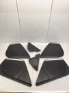 2012-2018 Audi A6 (C7) Bose Speaker Door Grille Trim Cover Set Black & Silver). Fixed Price $165.00.