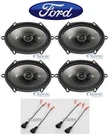 Ford Explorer Sport Trac 2001-2005 Kicker 6X8" Front+rear Speaker Replacement. Fixed Price $188.92.