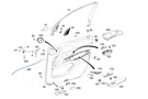 Genuine Mercedes-benz Cover Trim 167-720-18-07. Fixed Price $110.50.