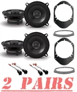 Alpine Type Series 5-1/4" Front/rear Speakers 1999-2014 Ford F-150,250. Fixed Price $270.99.