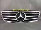 Set Of Black Front Grill For 2002-2005 Mercedes Benz W220 S-class S430 S500 S600. Fixed Price $165.00.