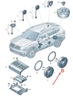 New Volkswagen Golf 5G MK7 Rear Door Sound Speaker 561035453A Original. Fixed Price $167.97.