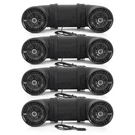 Soundstorm Dual 8" 700W Atv/marine Amplified Tube Speaker, BTB8 (4 Pack). Fixed Price $507.99.