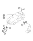 Genuine Mopar Front Speaker 68314324AA. Fixed Price $96.04.