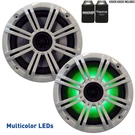 Kicker Oem Replacement White Led 6" / 6.5" 4-OHM Coaxial Marine Speakers (pair). Fixed Price $149.95.