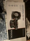 Focal Icu 4" 2-WAY Coaxial Car Speakers 100W Rms Universal Audio. Fixed Price $115.00.