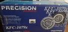 Precision KFC-1079X 4 Inch 2 Way Car Speakers. Fixed Price $40.00.
