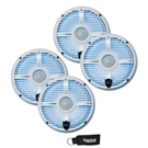 Wet Sounds Revo 6-XWW White Closed Grille 6.5 Inch Marine Led Speakers. Fixed Price $767.98.