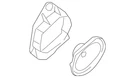 Genuine Ford Rear Speaker CA5Z-18808-A. Fixed Price $32.59.
