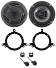 Rockville 6.5" Front Factory Speaker Replacement Kit For 1998-04 Dodge Intrepid. Fixed Price $68.85.