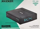 New Kicker 44KXMA4002 2-CH Marine Grade Car Audio Amplifier KXMA400.2. Fixed Price $299.00.
