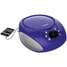 Sylvania SRCD261B Portable Boombox With Am/fm Radio (purple). Fixed Price $41.39.