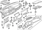 Genuine Volkswagen Speaker Grille 5NN-858-122-A-81U. Fixed Price $143.77.