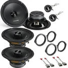 Alpine 6.5" Component & Coaxial Front Rear Speakers For 2008-2022 Honda Accord. Fixed Price $244.99.
