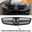 For 2008-2014 Mercedes Benz W204 C250 C300 C350 Front Grille W/led Emblem. Fixed Price $79.99.