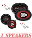 Boss Audio Front And Rear Car Door Speaker Upgrade For 2002-2008 Dodge Ram 1500. Fixed Price $151.99.