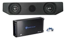 Quart MBQJT-SUB-1 (2) 8" Underseat Subwoofers+amp 4 2020-25 Jeep Gladiator. Fixed Price $439.95.