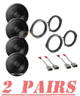Pioneer TSG1620F 300W Front-rear Speakers For 2008-2022 Accord & 2006-2021 Civic. Fixed Price $155.99.