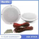 4" Waterproof Marine Ceiling Speakers Flush Mount 2-WAY For Boat Car Home. Fixed Price $32.96.