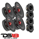 4 DS18 PRO-GM6B 6.5" Midrange Car Speakers PRO-TWX1/BK Aluminum Super Tweeters. Fixed Price $209.95.