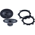 Memphis MS69 6X9" Convertible Set Speaker With Oem Replacement Brackets Compa.... Fixed Price $197.06.