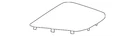 Genuine Mercedes-benz Cover Instrument Panel 297-680-56-05-7R75. Fixed Price $66.50.