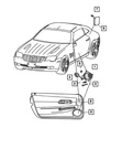 Genuine Mopar Speaker Opening Cover Right Upper YU12XDVAA. Fixed Price $40.65.