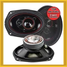 Audiopipe 6 X 9" 135W Rms 3-WAY Injection Cone With Rubber Surround Car Speakers. Fixed Price $67.99.