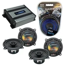 Bmw 850I 1990-1991 Factory Speaker Replacement Harmony (2) R5 & HA-A400.4 Amp. Fixed Price $205.95.