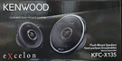 New Kenwood KFC-X135 5.25" 2-WAY Coaxial Car Audio Speakers (pair) 5-1/4". Fixed Price $149.00.