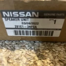 Nissan/infiniti 281E1-3NF0A Speaker. Unit. Br. Fixed Price $19.99.