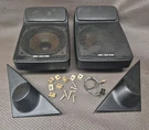 Bmw E30 Schwarz Premium Sound Speakers Tweeters Front Rear 318IS 325E 325IS M3. Fixed Price $310.00.