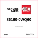Genuine 2010-2017 Toyota Camry Speaker Assembly Front 86160-0WQ60. Fixed Price $130.00.