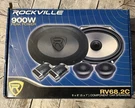 Rockville RV68.2C 6X8/5X7 Component Car Speakers Set 900W/170W - Black. Fixed Price $46.00.