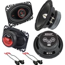 6.5" Mid-range Speakers & 4X6" Coaxial For 1995-2006 C/k Silverado, Sierra 1500. Fixed Price $136.99.