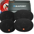 4X Jbl STAGE29634 6"X9" 3-WAY Car Speakers Blaupunkt 1600W Amplifier +kit. Fixed Price $289.99.