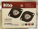Boss Audio CH3220 Chaos Exxtreme Series 3.5" 2-WAY 140W Speakers. Fixed Price $20.00.