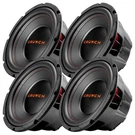 Crunch Pack CRW10D4 10" 400W Max Ohm Dual Voice Coil Car Subwoofer Speaker. Fixed Price $169.99.