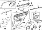 Genuine Mercedes-benz Cover Trim 214-737-22-00-2C41. Fixed Price $122.20.